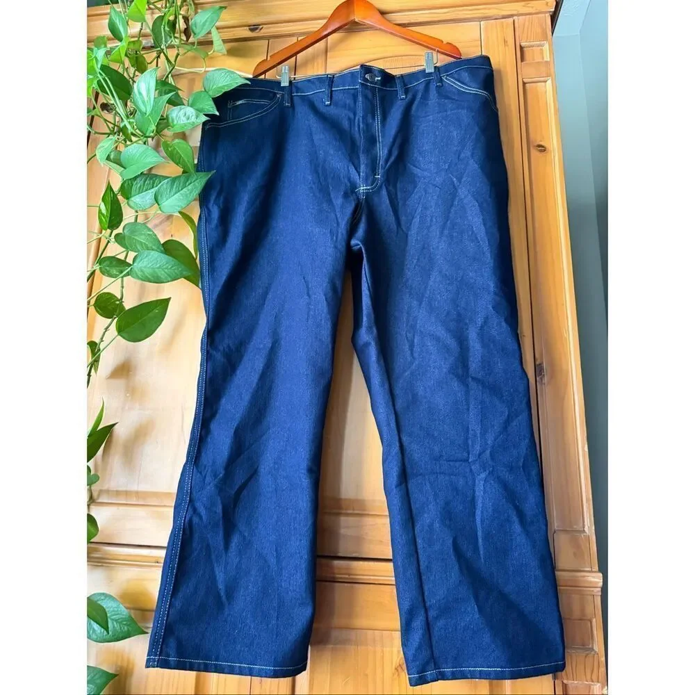 Lee Regular Fit Stretch Jeans – Big & Tall – Dark Wash – Men’s 50x30 (New